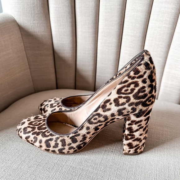 Sam Edelman Stillson Leopard Calf-Hair Pumps - SIZE 8 - Picture 6 of 12